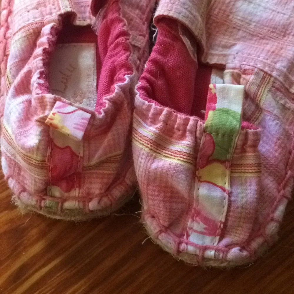 Baby Lulu Los Angeles (7) pink plaid espadrille